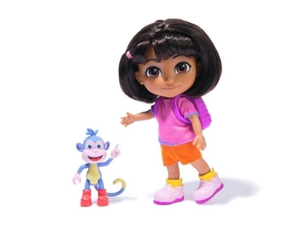 Dora Docka 15cm Best Friends Dora & Boots multifärg