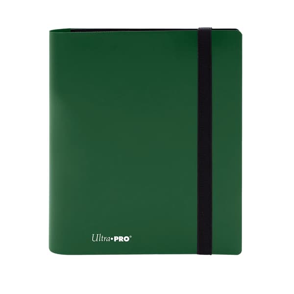 Ultra Pro 4-Pocket Pro-Binder Eclipse Forest Green Grön