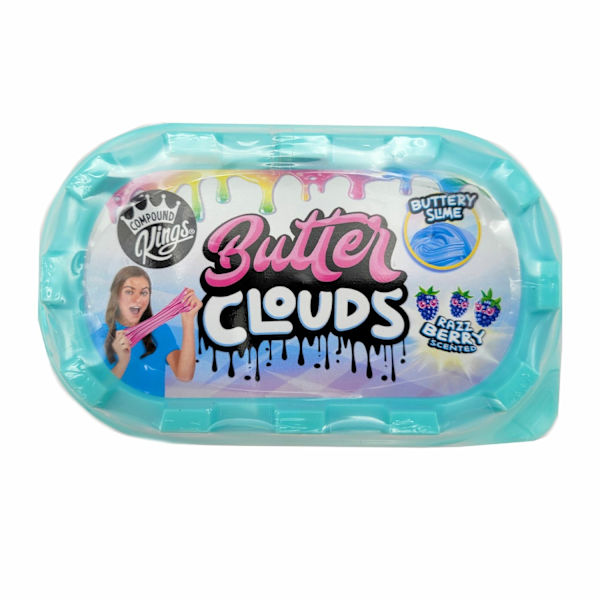 Compound Kings Butter Cloudz Blue Raspberry Scented 150g multifärg