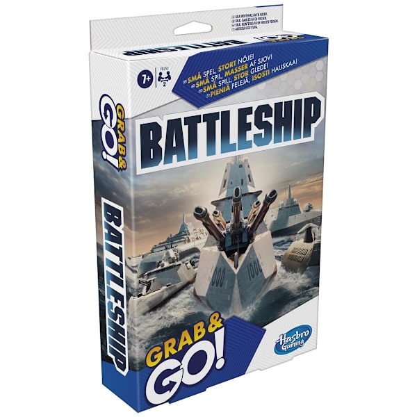 Grab & Go Resespel Battleship multifärg