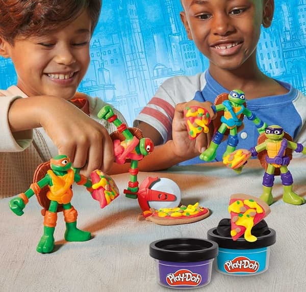 Play-Doh Turtles Cowabunga Creations multifärg