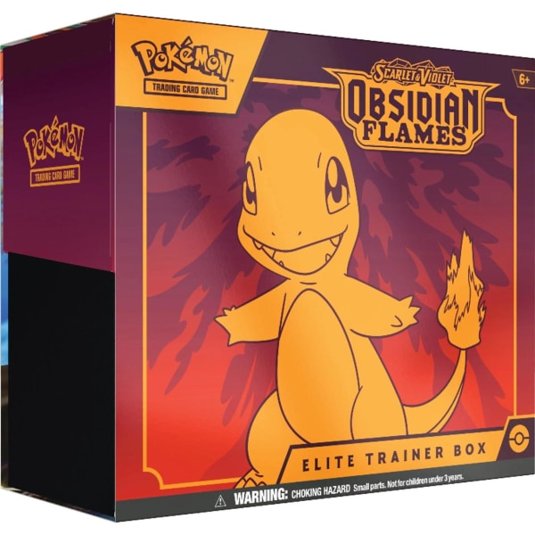 Pokemon Obsidian Flames Elite Trainer Box multifärg