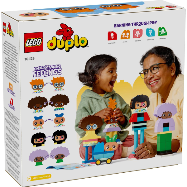 LEGO® DUPLO Byggbara människor med stora känslor 10423