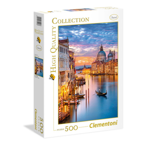 Clementoni Lighting Venice Pussel 500 bitar 35056 multifärg