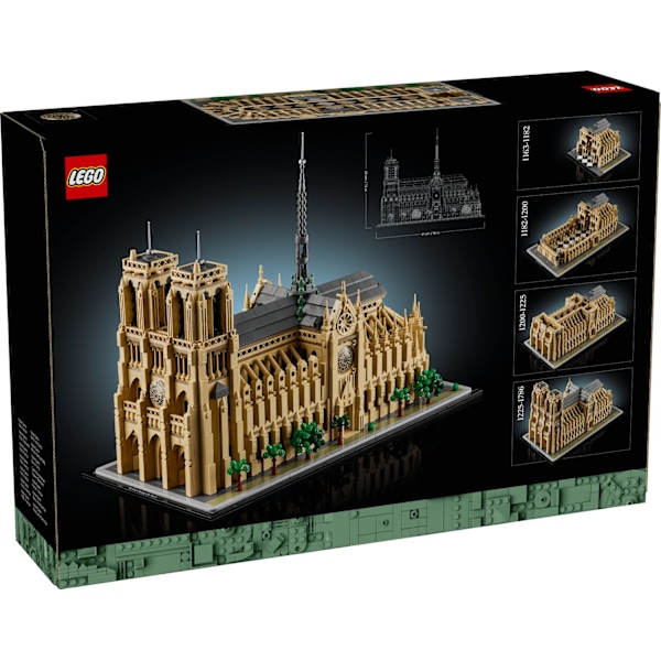 LEGO® Architecture Notre-Dame de Paris 21061 multifärg