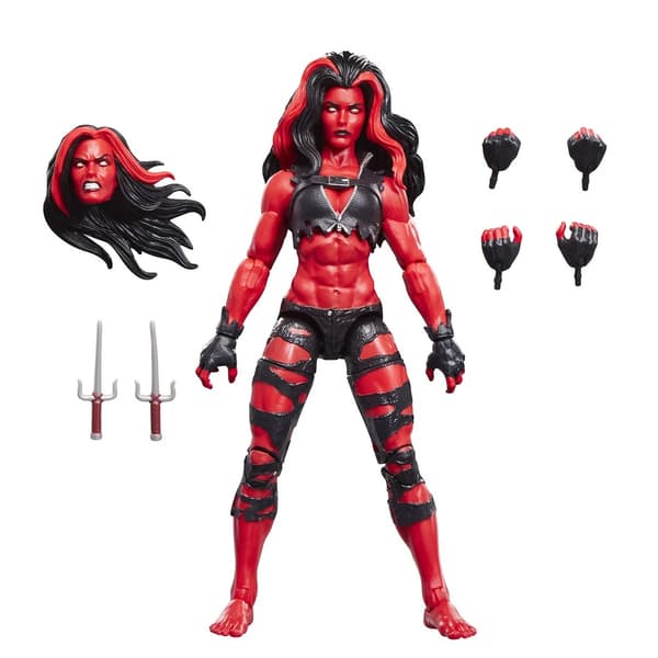 Marvel Legends Series Figur Red She-Hulk multifärg