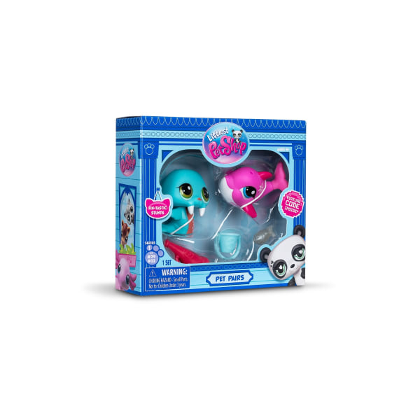 Littlest Pet Shop Pet Pairs Fin-Tastic Stunts multifärg