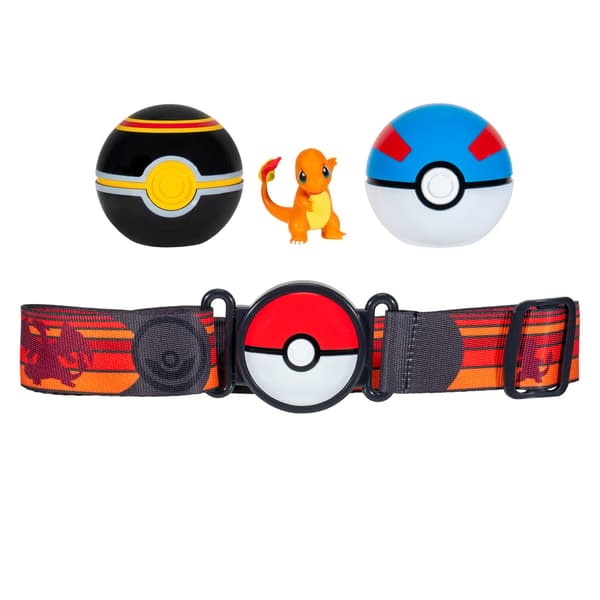 Pokemon Clip n Go Belt Set Charmander multifärg