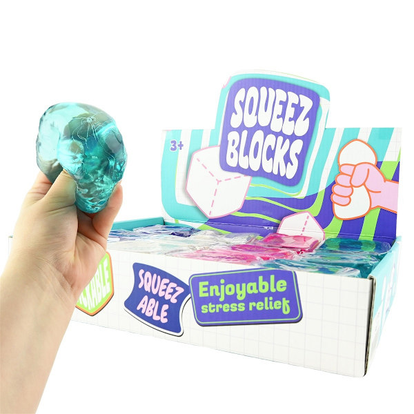 Squeeze Sugar Iskub 6cm Klar Transparent