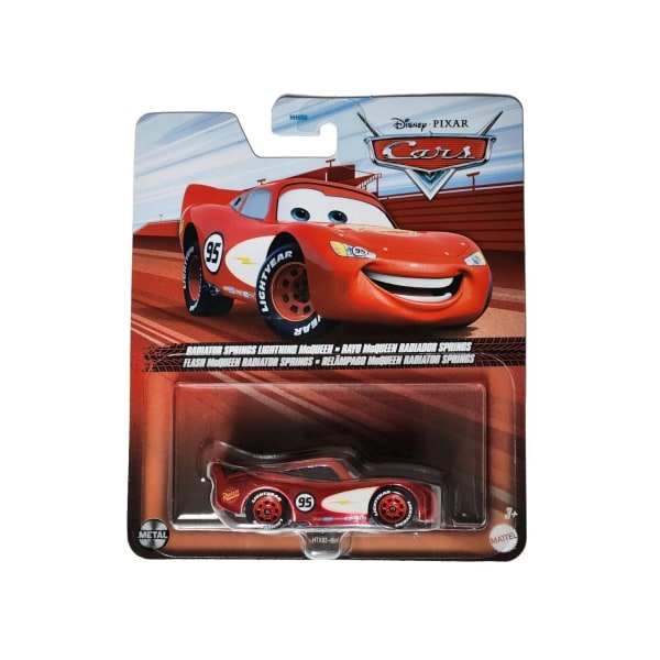 Disney Cars 1:55 Radiator Springs Lightning McQueen HTX82 multifärg