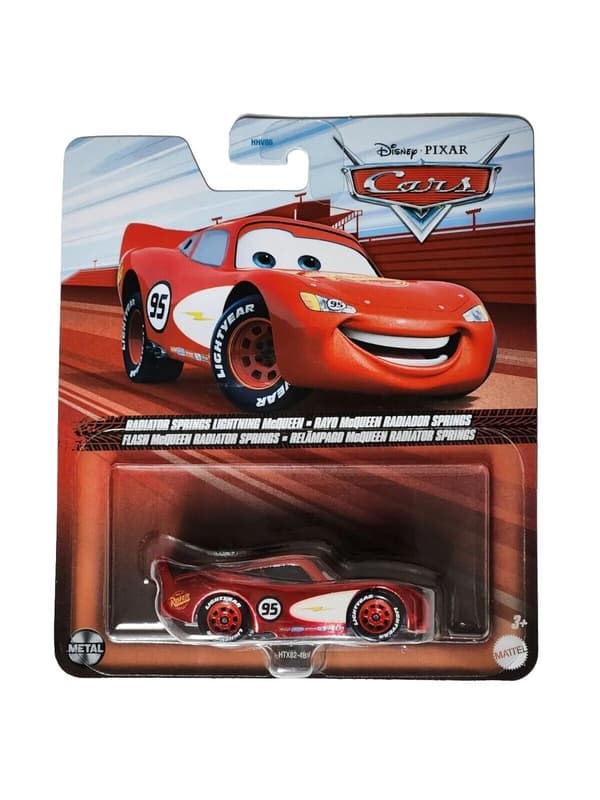 Disney Cars 1:55 Radiator Springs Lightning McQueen HTX82 multifärg