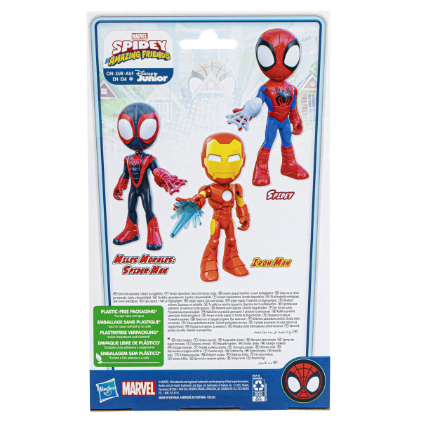 Spidey Supersized Figur Iron Man multifärg