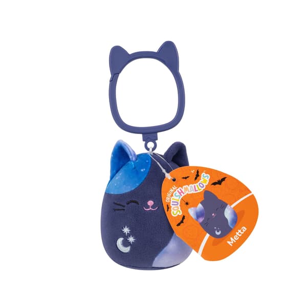 Squishmallows 9cm Clip On Halloween Metta multifärg