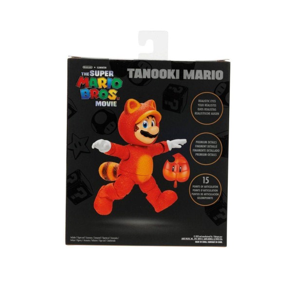 Super Mario Movie Figur Tanooki Mario Premium multifärg