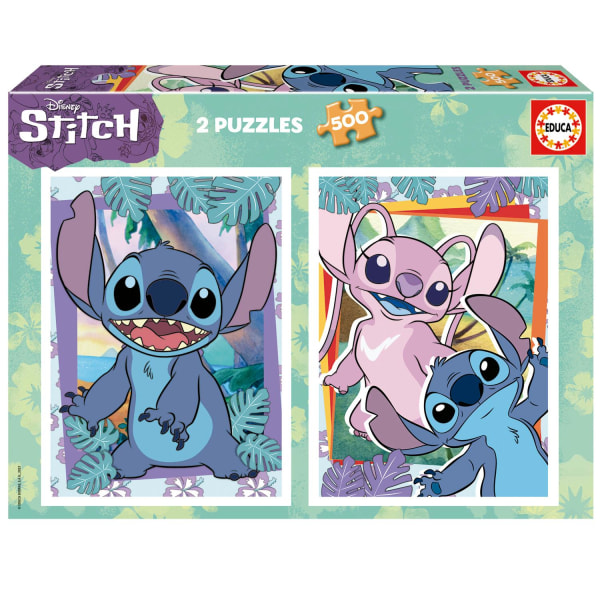 Educa Stitch Pussel 2x500 bitar multifärg
