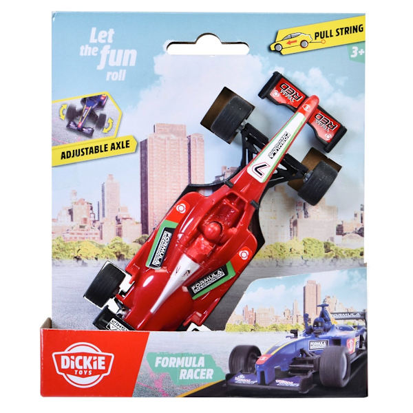 Dickie Toys Formel 1 Bil Röd multifärg