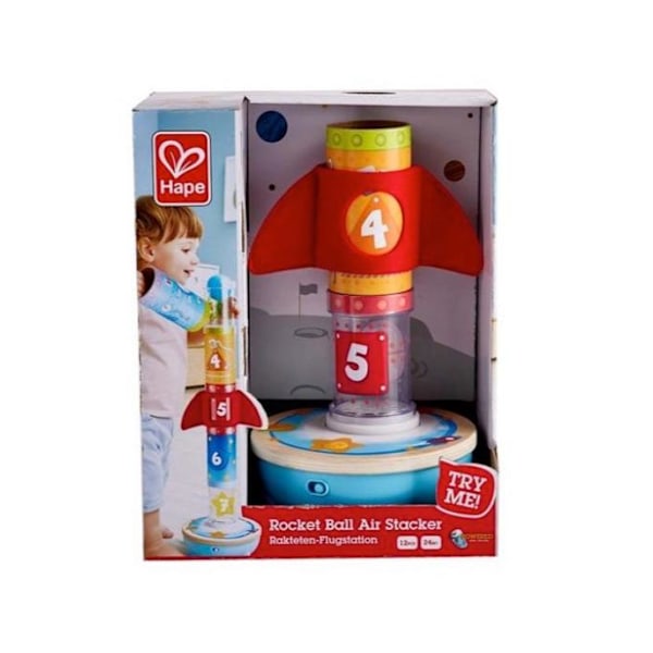 Hape Rocket Ball Air Stacker multifärg