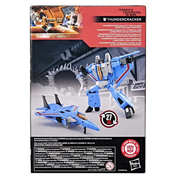 Transformers Movie Studio Series Voyager Class Thundercracker multifärg