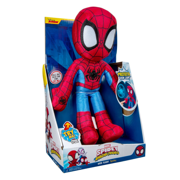 Spiderman Web Flash Spidey Mjukdjur multifärg