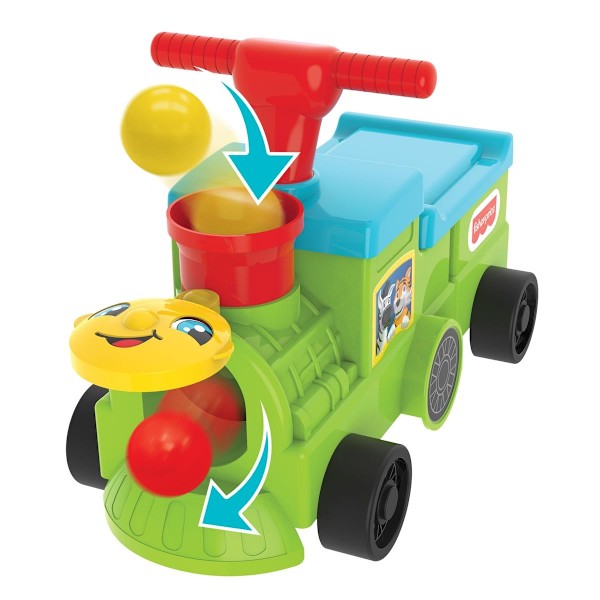 Fisher Price Ride On Tootin Train multifärg