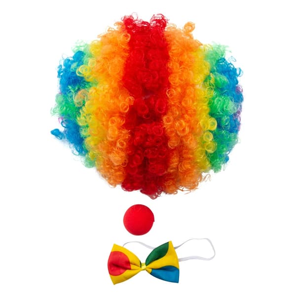 Clown Kit Utklädning multifärg
