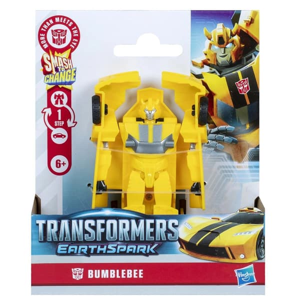 Transformers Earthspark Smash to Change Bumblebee multifärg