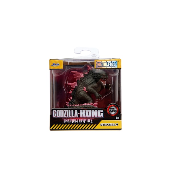 Godzilla x Kong Metallfigur 1-pack 2,5” Godzilla multifärg