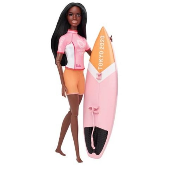 Barbie Olympic Tokyo 2020 Surfing GJL76 multifärg