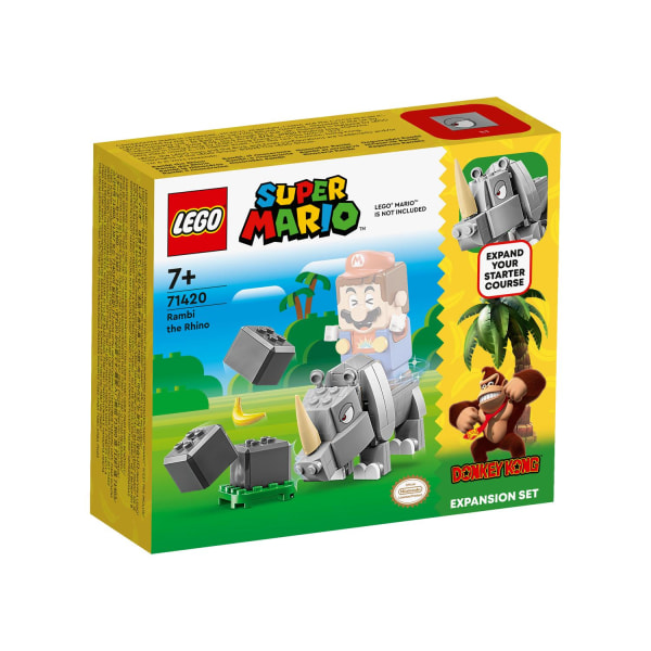 LEGO® Super Mario™ Noshörningen Rambi Expansionsset 71420