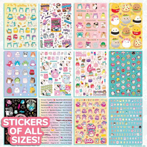 Squishmallows Sticker Book 2000+