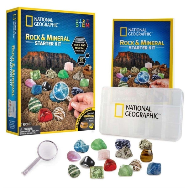 National Geographic Rock and Mineral Starter Kit multifärg