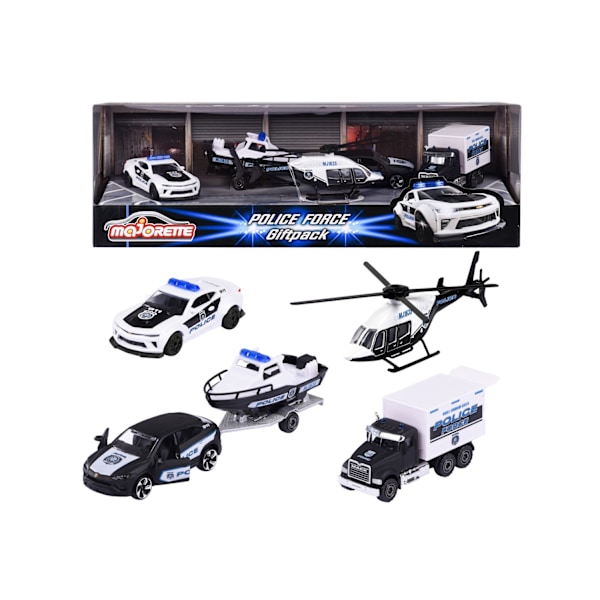 Majorette Police Force Giftpack multifärg