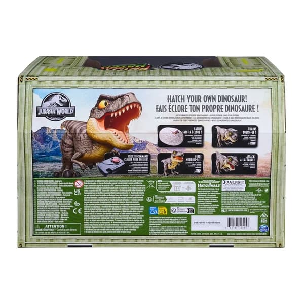Jurassic World Primal Hatch T. Rex multifärg