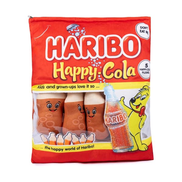 Haribo Cola Bottles Plushie Friends multifärg
