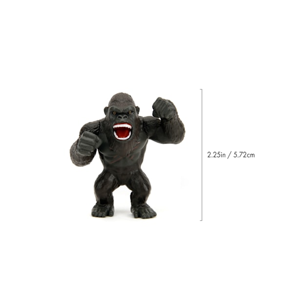 Godzilla x Kong Metallfigur 1-pack 2,5” Kong multifärg