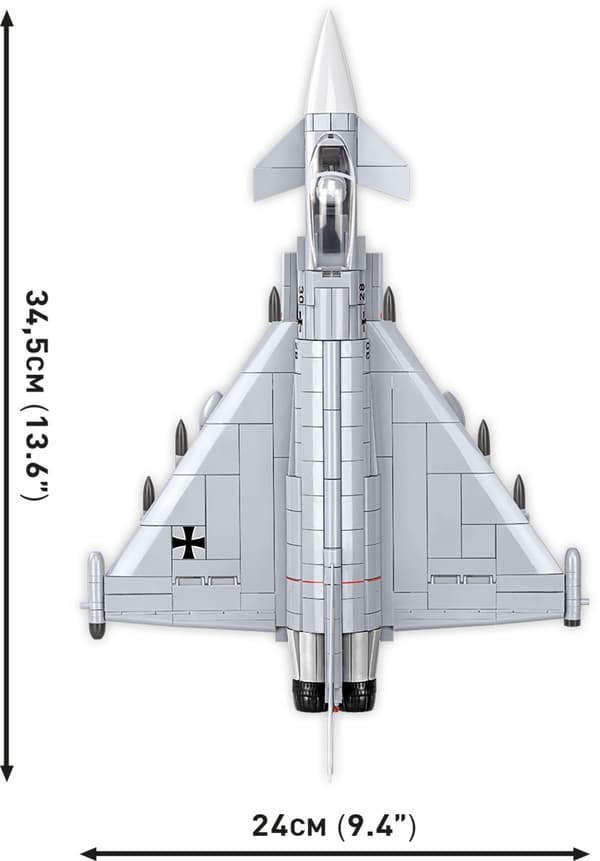 Cobi Eurofighter 1:48 5848 multifärg