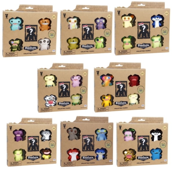 Fuggler Collectible Figures 5-pack multifärg