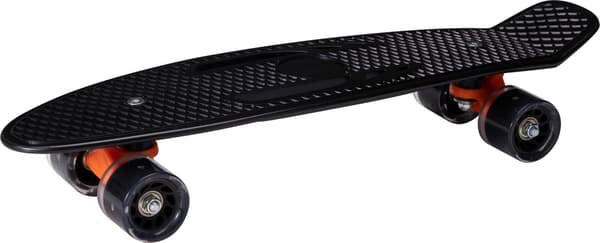 Skateboard med ljus Svart multifärg