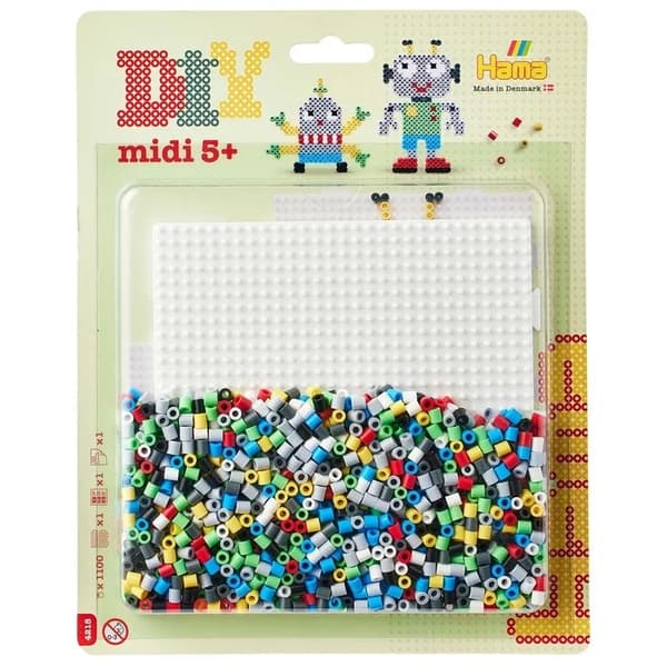 Hama Midi Set Robotar 1100st multifärg