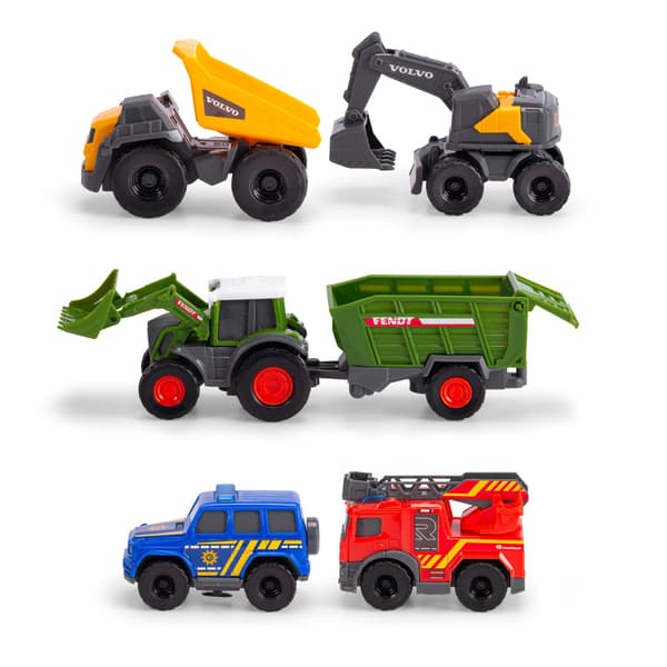 Dickie Toys Micro Fordon Set multifärg