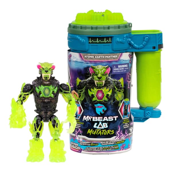 Mr Beast Lab Mutators Mutation Chamber Atomic Earth Panther multifärg