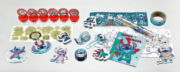 Stitch Adventskalender Skrivtillbehör 2026