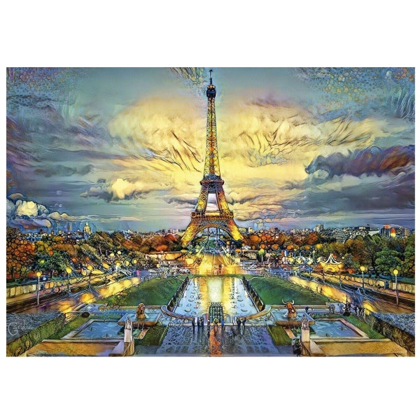 Educa Eiffel Tower Pussel 500 bitar multifärg