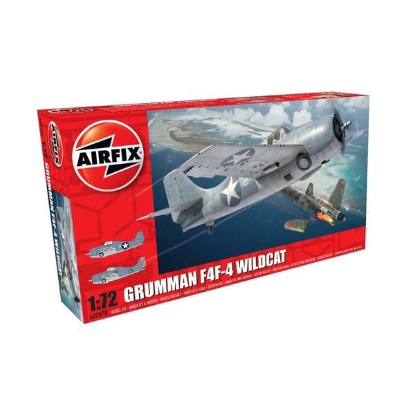 Airfix Grumman Wildcat F4F-4 1:72 Modellbyggsats multifärg