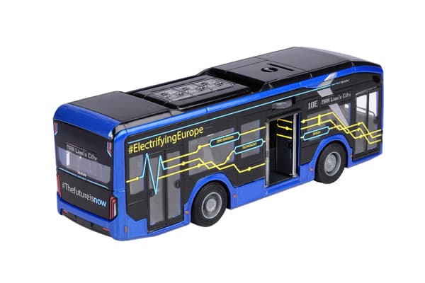 Majorette MAN Lion's City 10 E Buss Metall multifärg