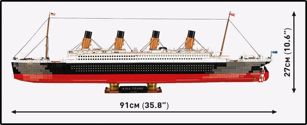 Cobi R.M.S Titanic 1:300 multifärg