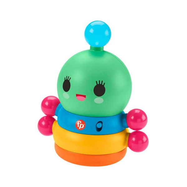 Fisher Price Happy World Dance Rainbow Worm multifärg