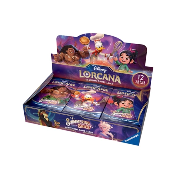 Disney Lorcana Shimmering Skies Booster Box multifärg