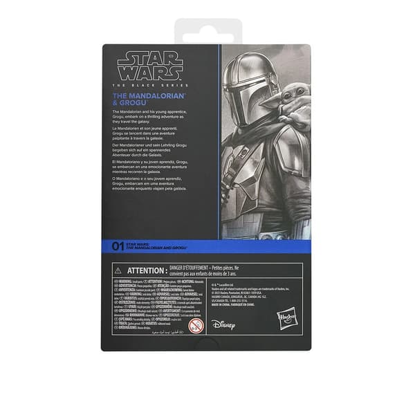 Star Wars Black Series Figur The Mandalorian & Grogu 01 multifärg