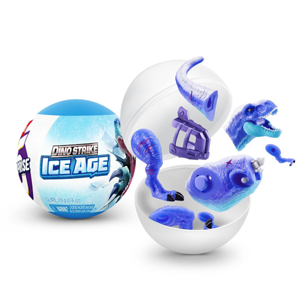 Zuru 5 Surprise Dino Strike Ice Age multifärg